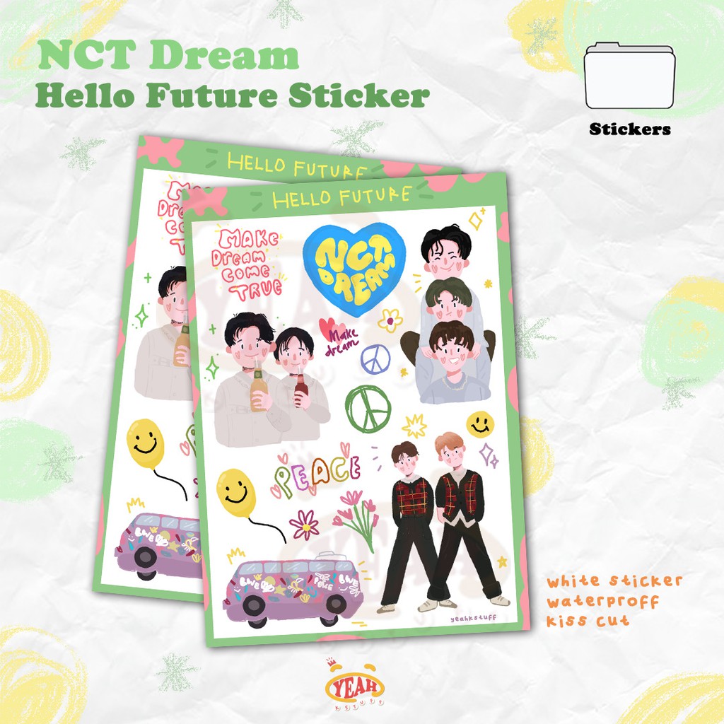 nct dream hello future sticker set shopee philippines