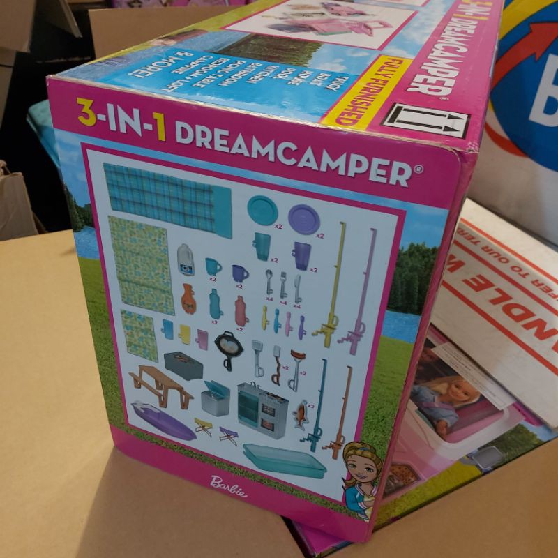 barbie 3 in 1 campervan