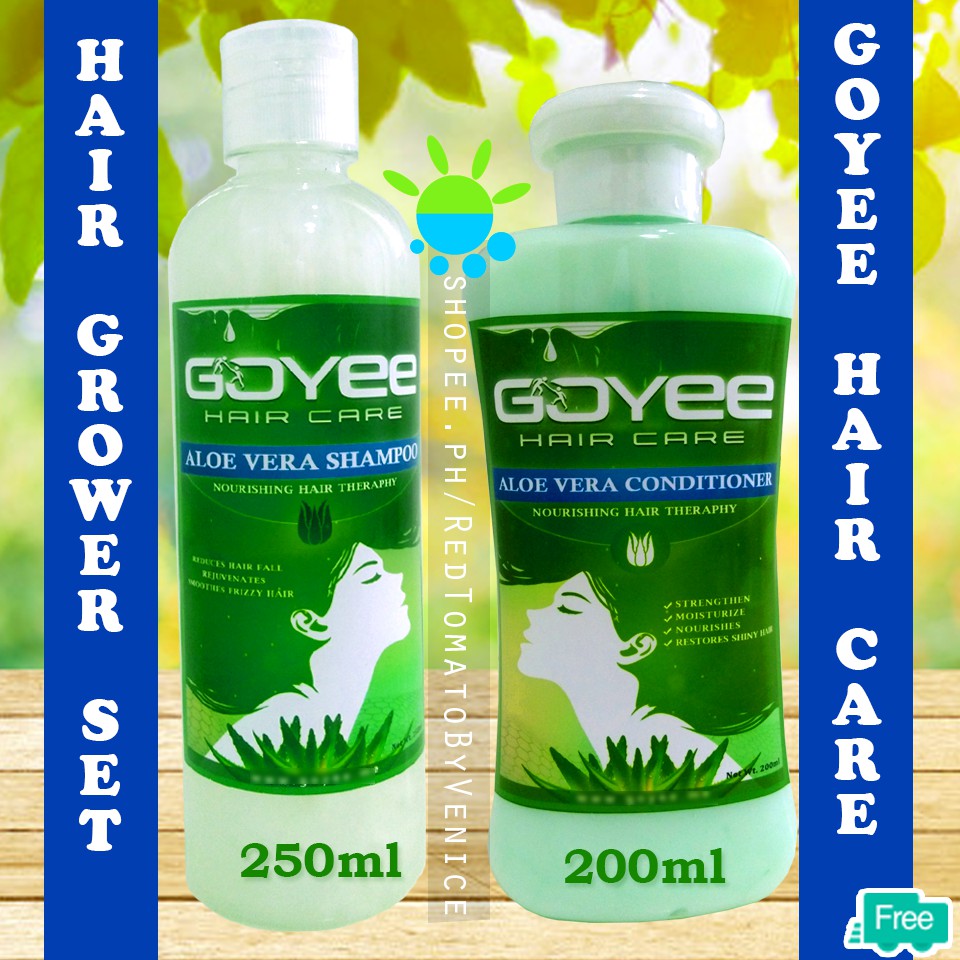Goyee Hair Care Set Shampoo And Conditioner Aloe Vera Scalp
