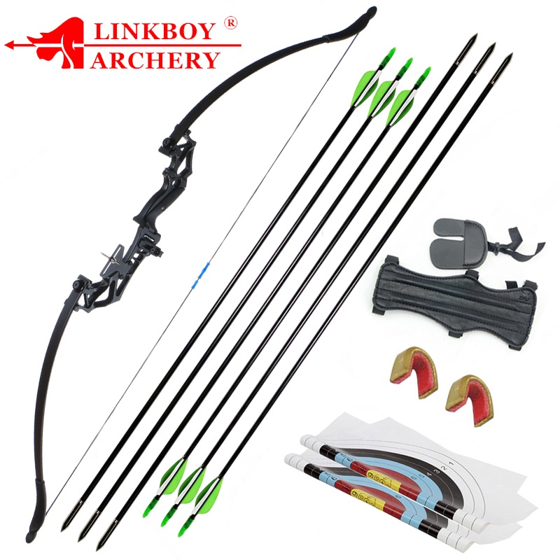 Recurve Bow 20/30/40/50lbs Professional Hunting Bow Archery Suit for