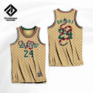 lakers gucci jersey