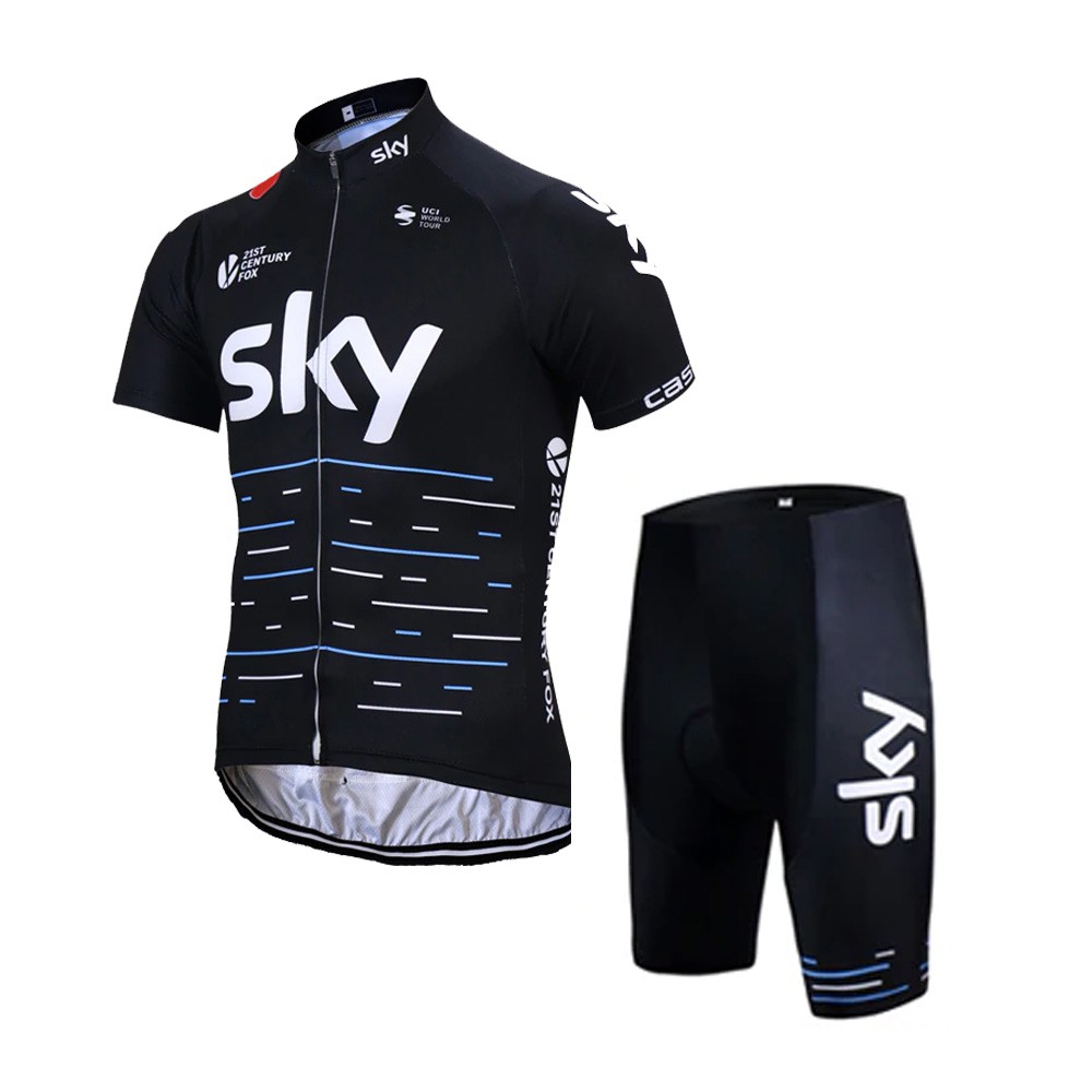 sky cycling jersey