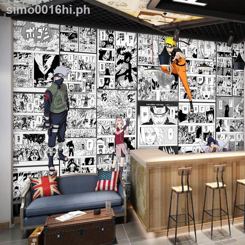 8 D Anime Manga Wallpaper Naruto Boy Bedroom 3 Mural Theme Studio 5 Shopee Philippines