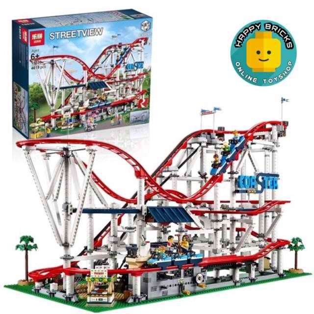 roller coaster building set