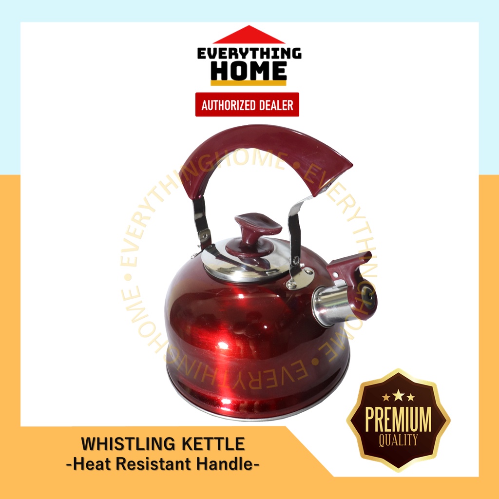 Premium Quality Whistling Kettle 4 Liters Takure Type Colored / 0860