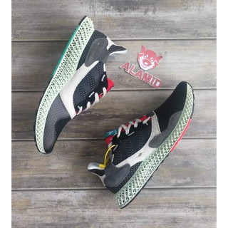 Adidas Consortium ZX 4000 4D Black Onix | Shopee Philippines adidas Consortium ZX 4000 Grey One Core Black Bright Cyan