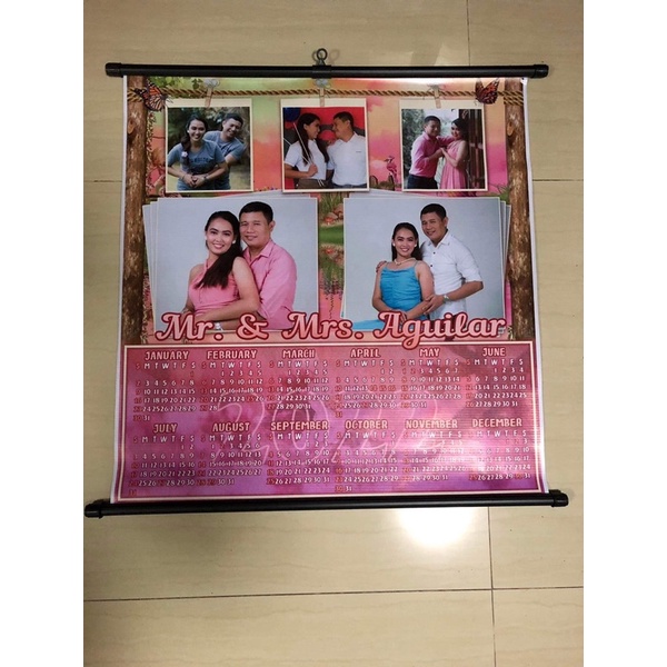 Customized Tarpaulin Calendar Shopee Philippines