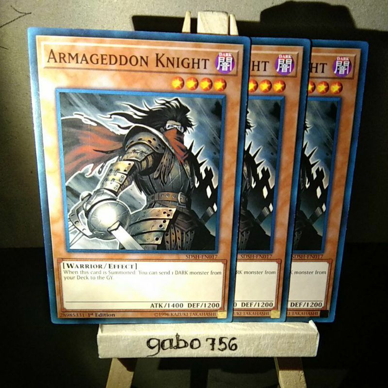 3x Armageddon Knight Shopee Philippines