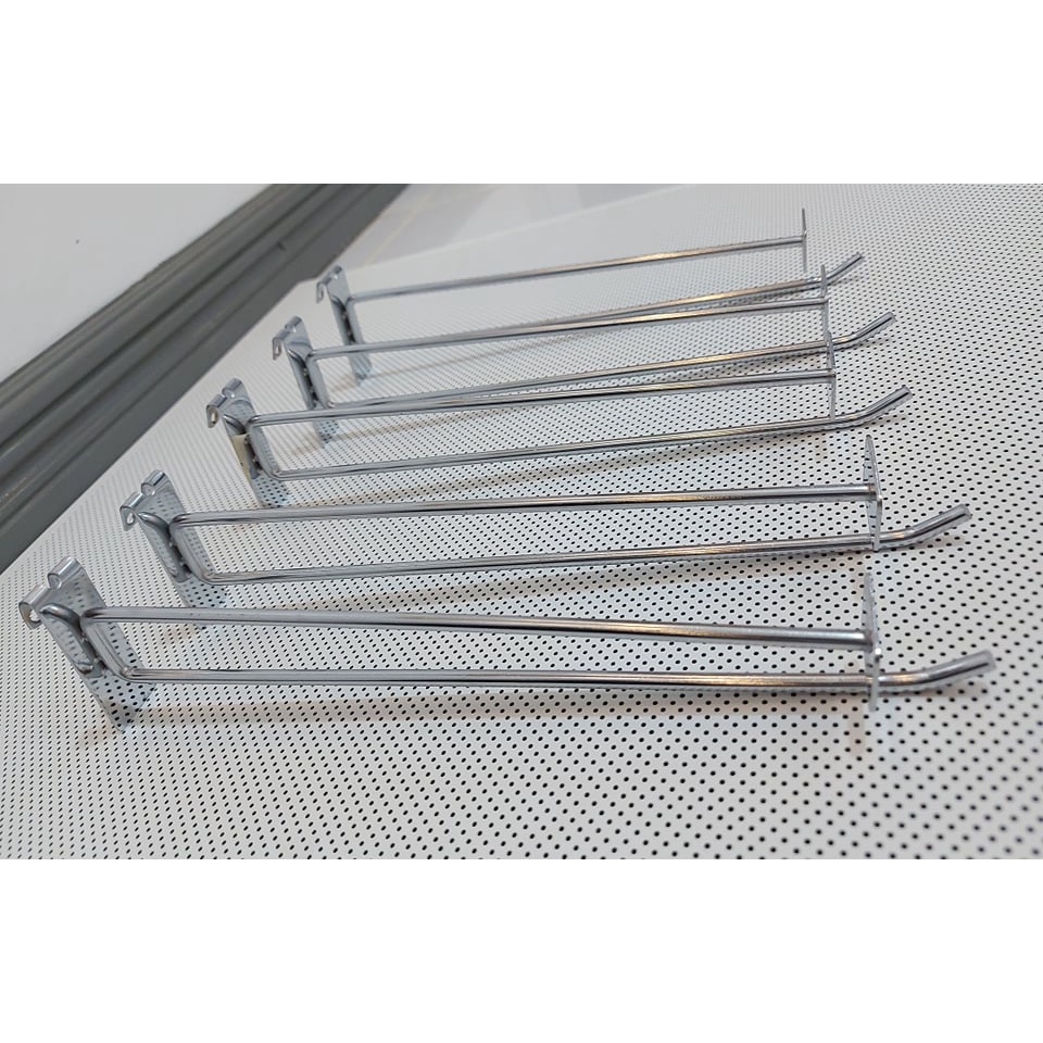 Hook High quality Metal Gridwall double line with plate for price tag