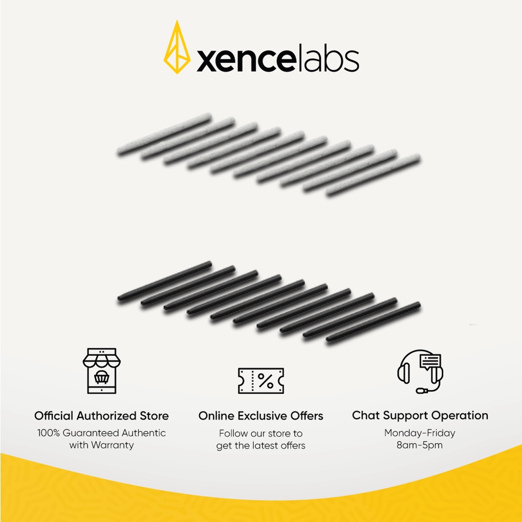 Xencelabs Pom Nib 10 Nibs In Package use with Xencelabs 3 Button Pen