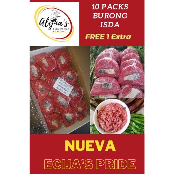 Alynas Burong Isda at Hipon / 10 packs Hilaw Shopee Philippines