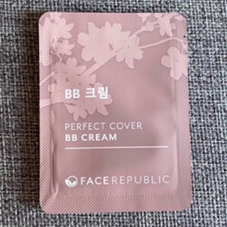 ⚘Brand New Auth Face Republic Perfect BB Cover Sachet 1.5ml / Klassic Fit BB Cream 2ml♂face republ