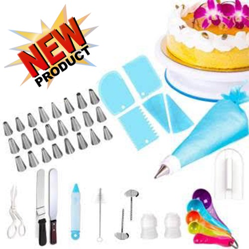 New 41pcs Set Professional Cake Decorating Rotating Turntable