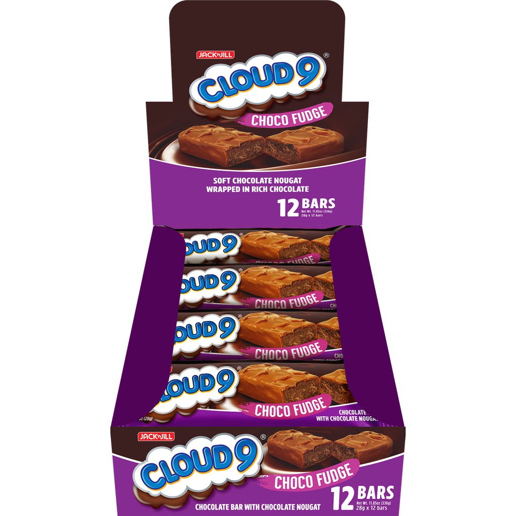 Cloud 9 Choco Fudge Bars (12 x 28g) | Shopee Philippines