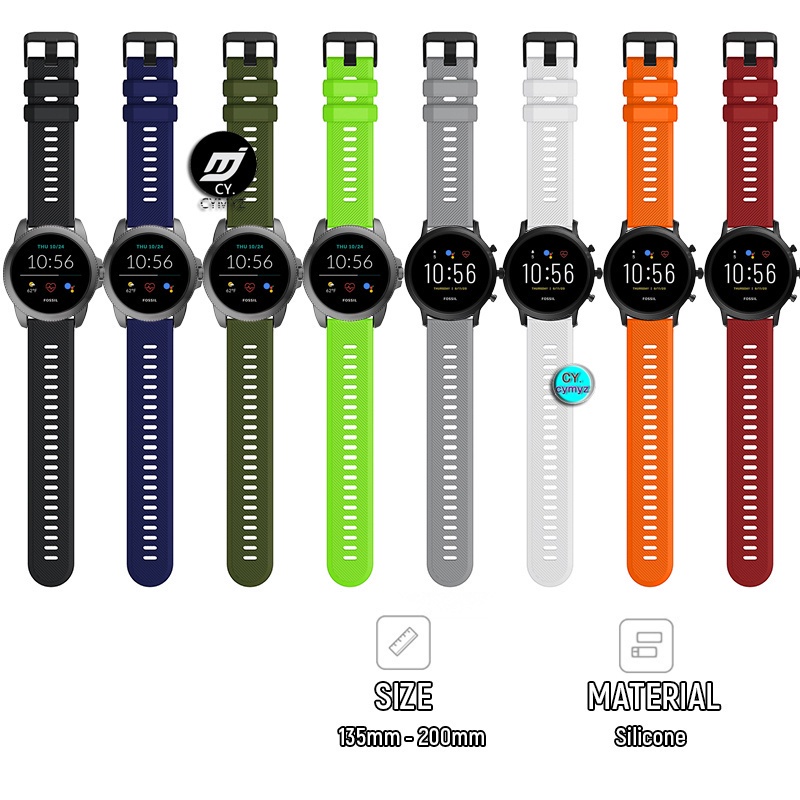 Fossil Gen 6 Men Smart Watch strap Fossil Julianna HR Gen 5 / The