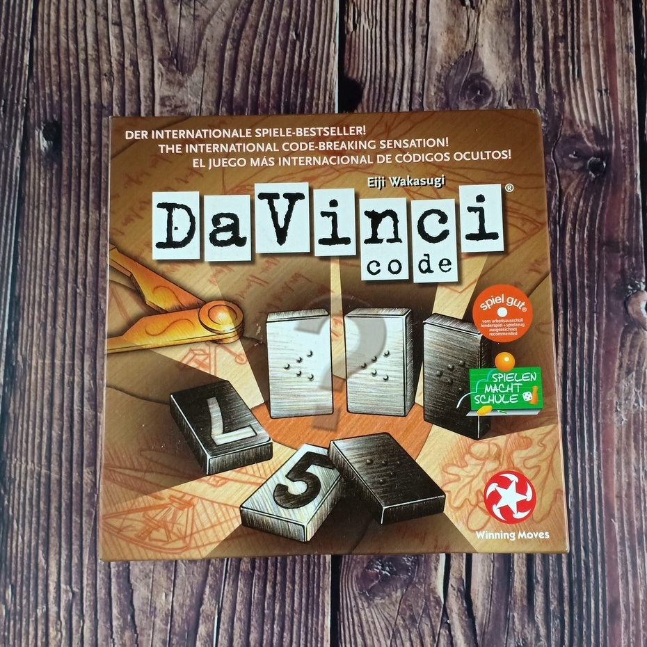 Davinci Code Board Game Preloved | Shopee Philippines
