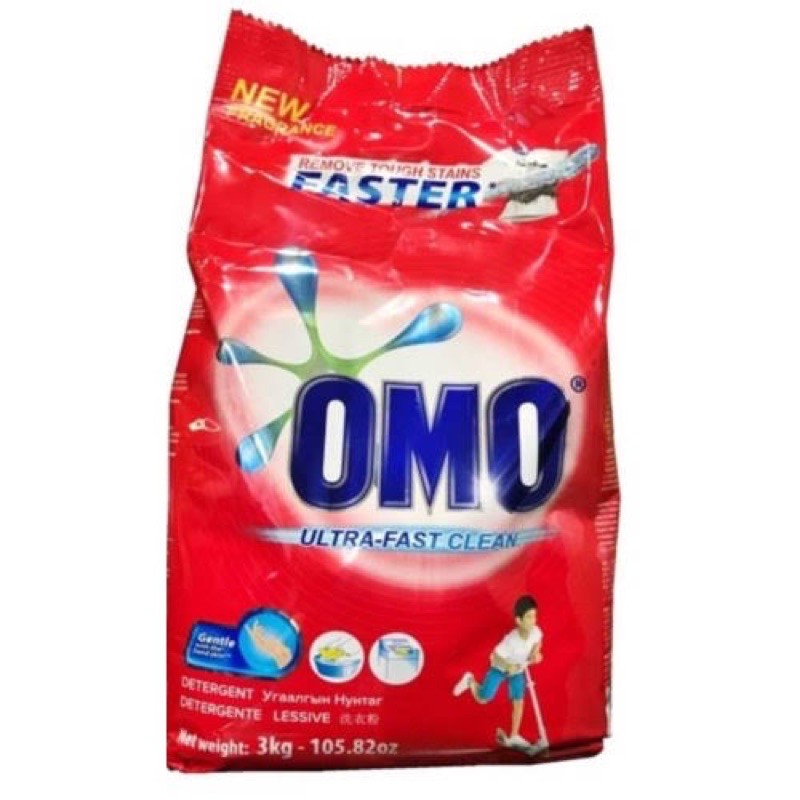 Omo Handwashing Laundry Detergent Soap Powder 3Kg | Shopee Philippines