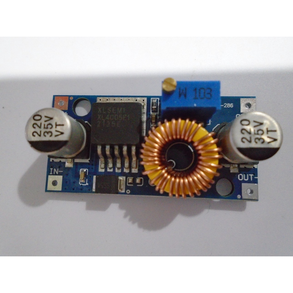 5A DCDC Adjustable Buck Converter Board XL4015 OR XL4005 5V To 32V