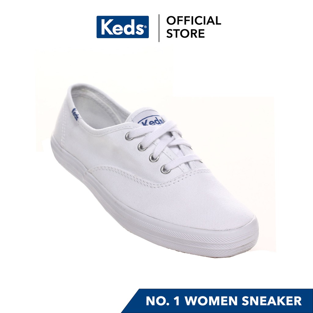 Keds Champion Originals Canvas Women's Sneakers (White) WF34000 ...