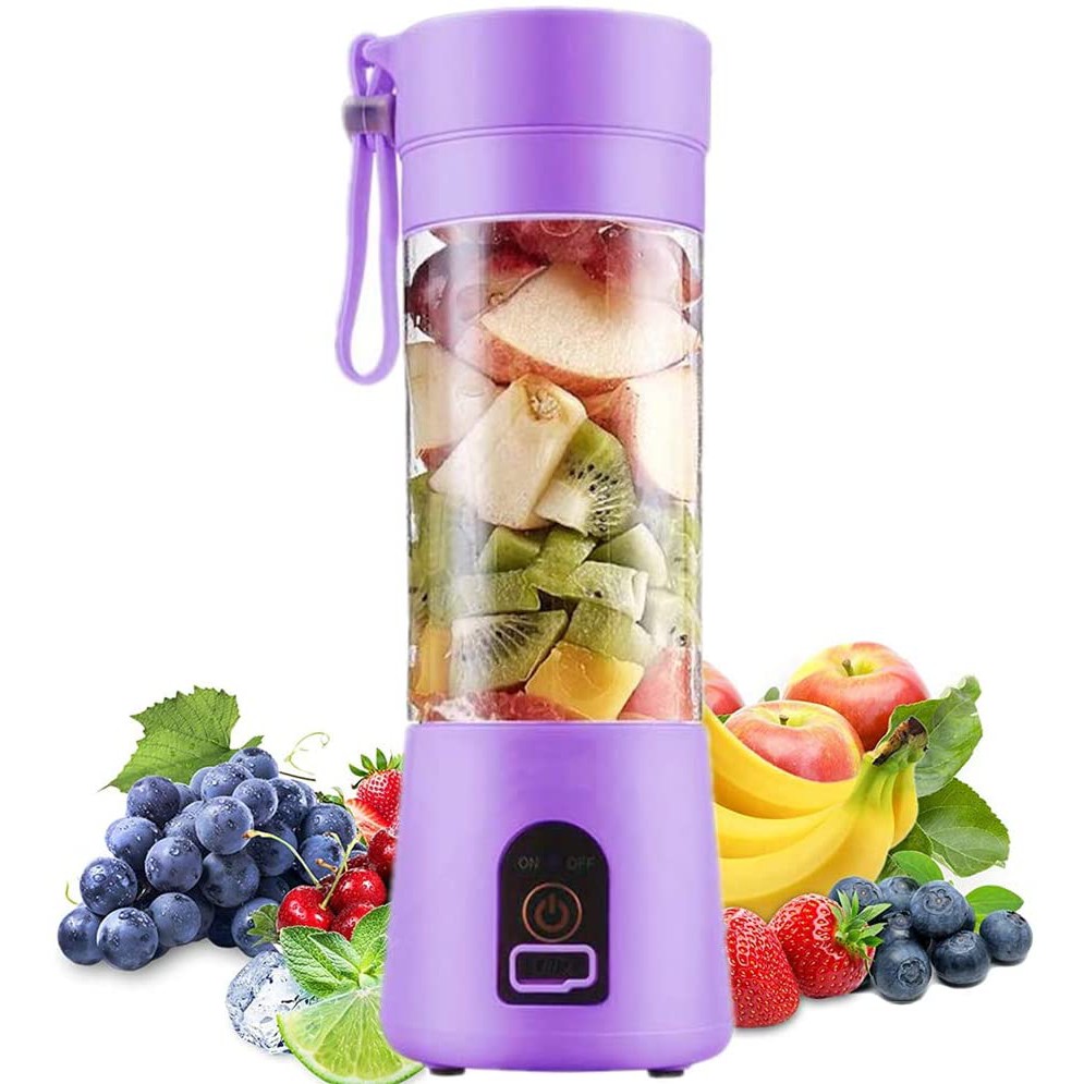 USB Portable Blender, Cordless Personal Blender Juicer, Fruit Juice mixer  with Blades, 380ml | Shopee Philippines