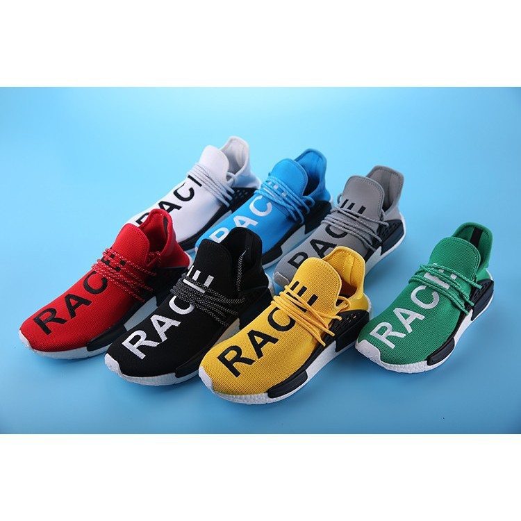human race shoes in stores