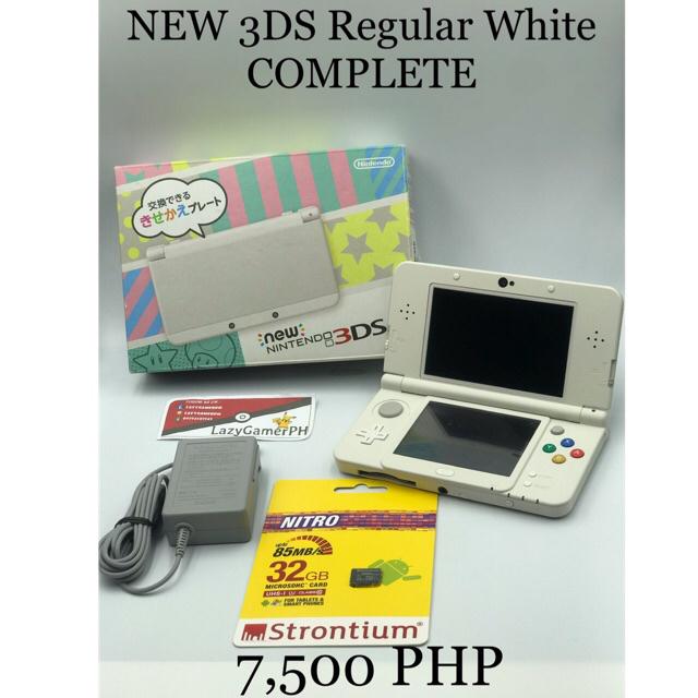 Nintendo New 3ds Xl Regular Loaded Of Many Games Shopee Philippines
