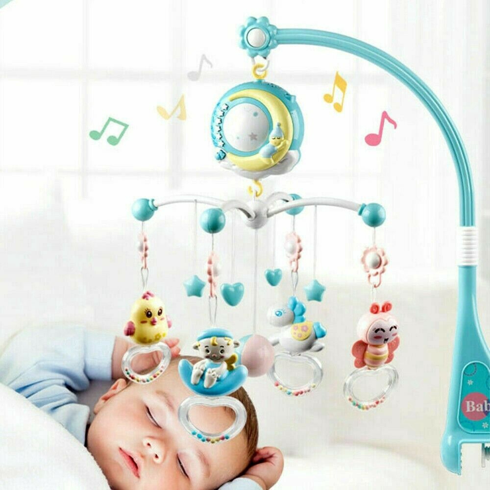 baby musical cot mobile night light