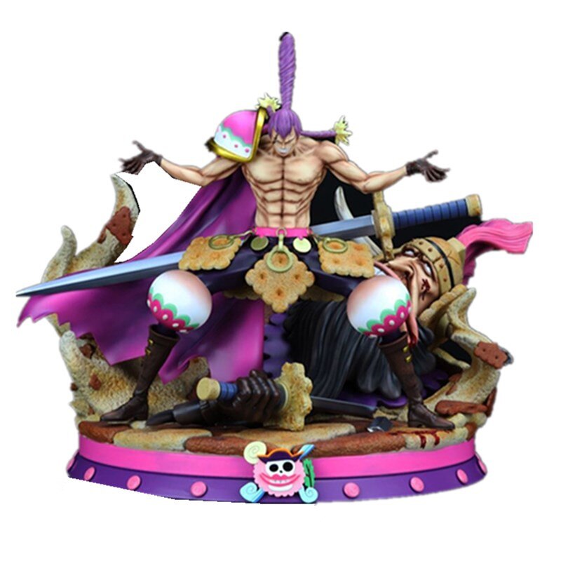 Action Figure Statue One Piece Anime32cm Anime One Piece Charlotte Cracker Big Mom Pirates Gk Statue Shopee Philippines