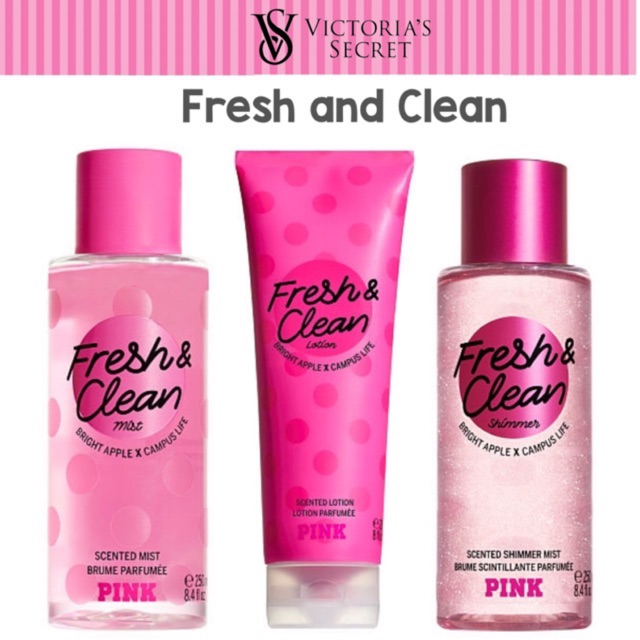 victoria secret fresh and clean perfume