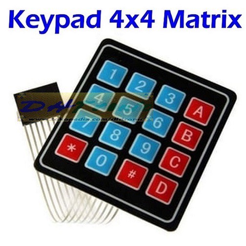 4x4 Matrix Arduino Membrane Keypad 4x4 Membrane Key Pad Input Shopee Philippines 0518