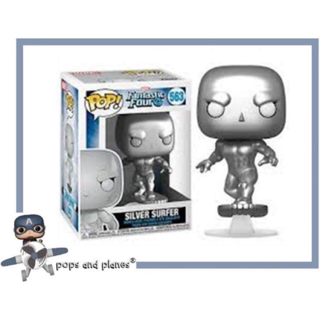 silver surfer funko pop