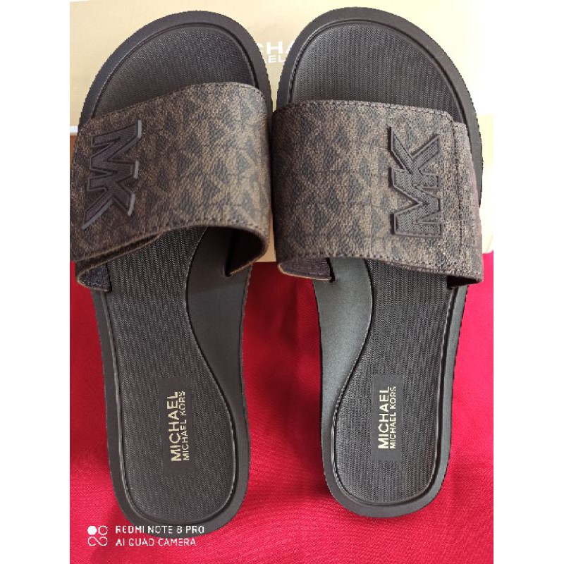 Michael Kors MK Slip on Sandals Slippers | Shopee Philippines