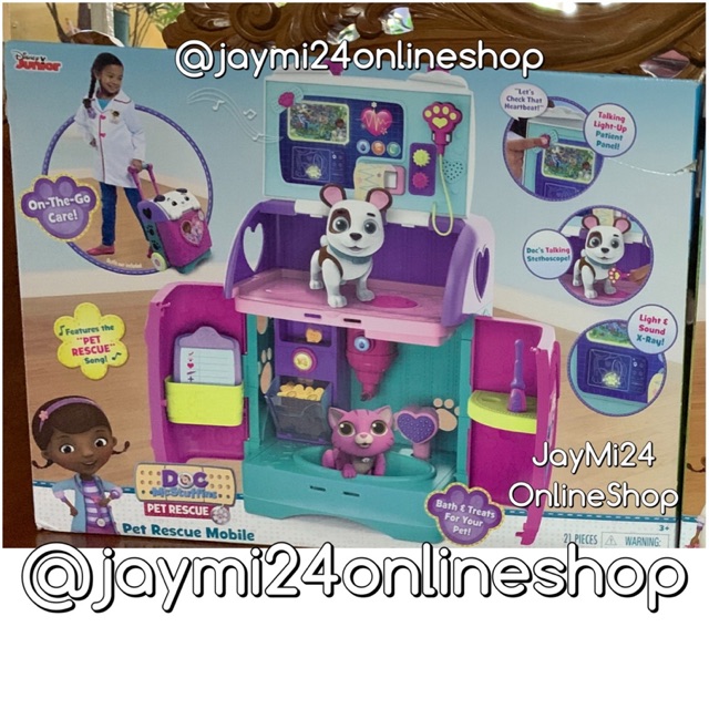 disney junior doc mcstuffins pet rescue mobile