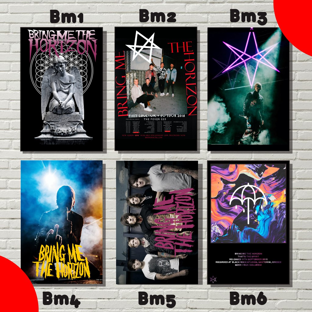 Bring Me The Horizon Band Poster For Wall Decoration | Shopee Philippines