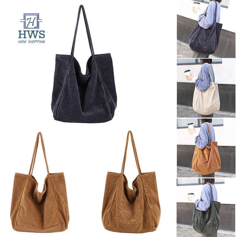 large cord eco tote bag