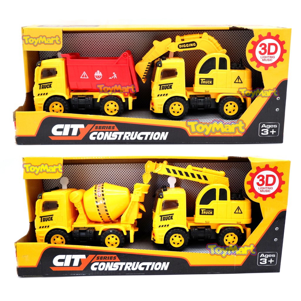 excavator toy video