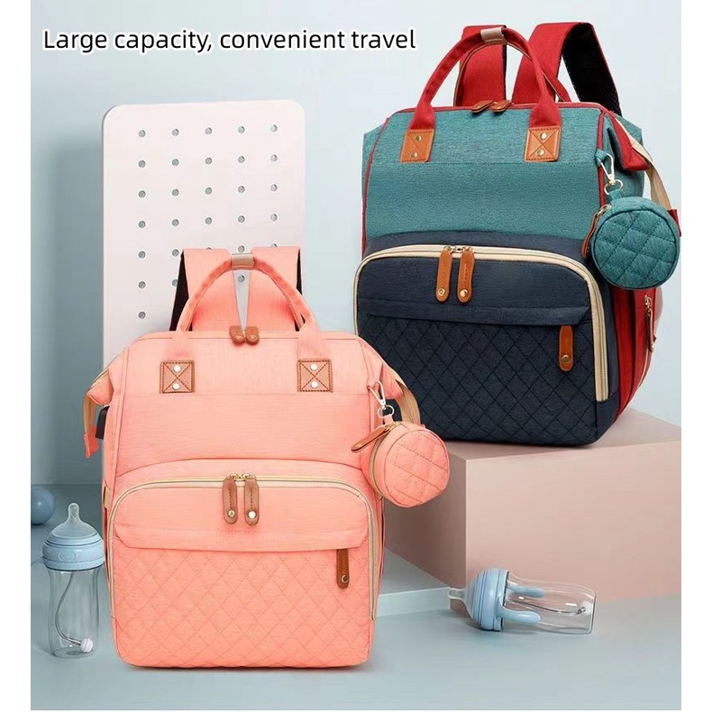 2022 New Mummy Bag Backpack Large Capacity Mummy Bag Waterproof Fashion Mummy Bag