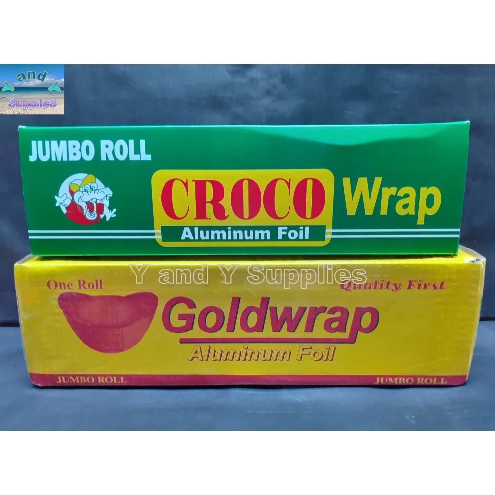 Aluminum Foil CROCO!!! Jumbo Roll, Goldwrap Brand (Trusted and Proven