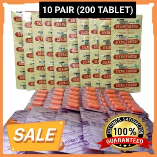 10 PAIR/200 TABLET/1 BUNDLE WITH BOX