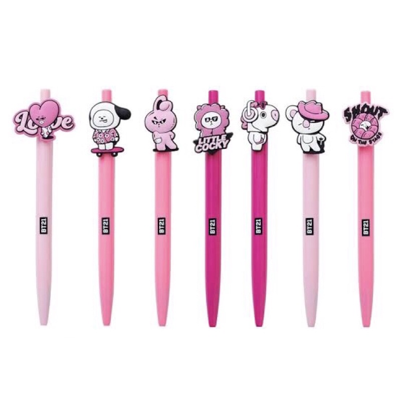 Bt21 Music Gel Pen (authentic Official Bts Merch) 