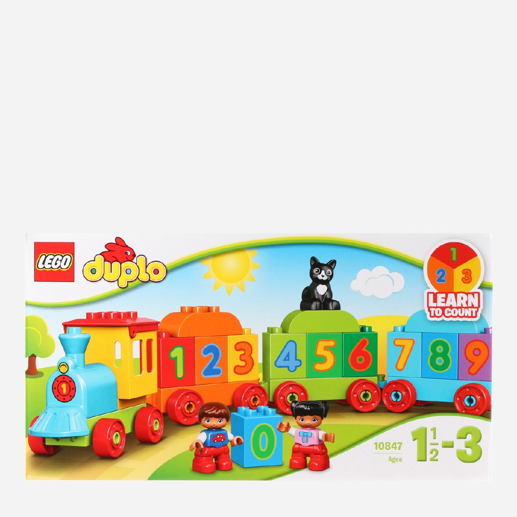 lego duplo number train