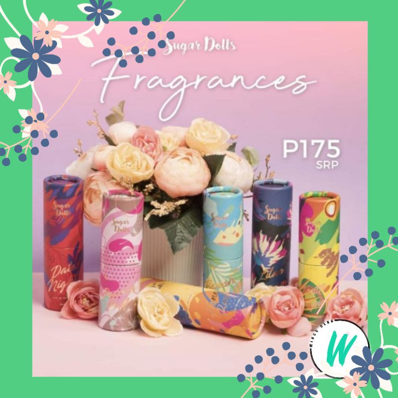 Perfume Sugar Dolls Fragrances Oil Based Long Lasting Perfume Shopee