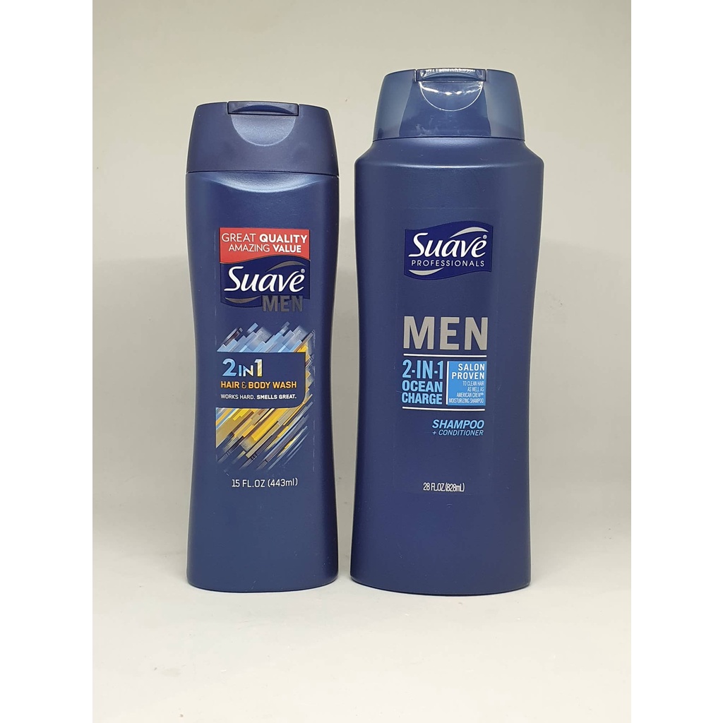 Suave 2 in 1 Shampoo and Conditioner Ocean Charge Shopee Philippines