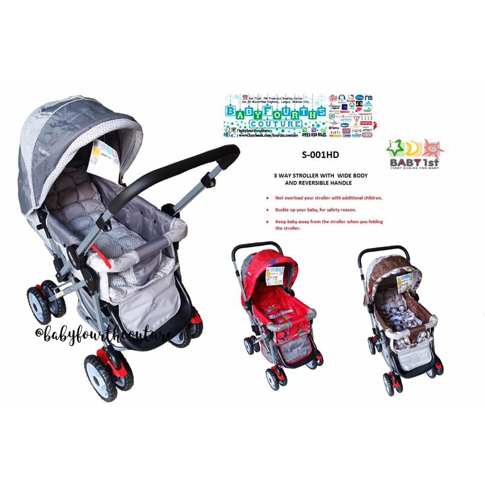 3 way stroller