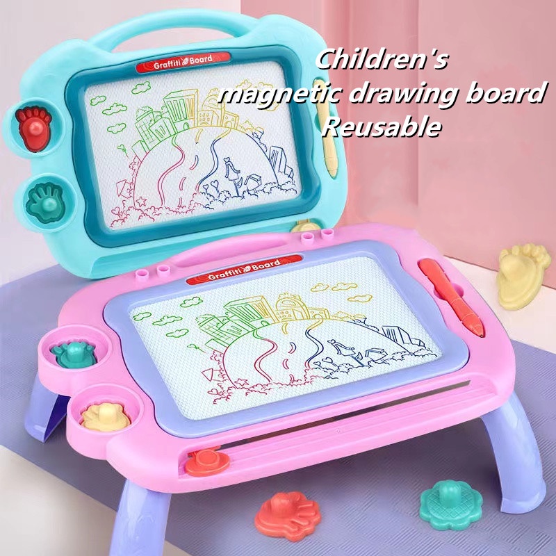 Baby drawing board children magnetic drawing board graffiti board ...