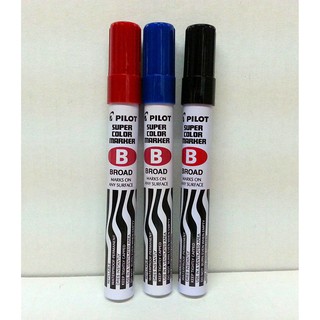 Pilot Pentel Pen Permanent Marker (Fine Or Broad) | Shopee Philippines