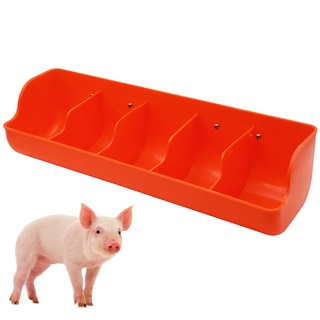 【Ready stock】Plastic Piglet Trough Automatic Feeding Five Grids Pig Sow Feeder Delivery Bed Feeding