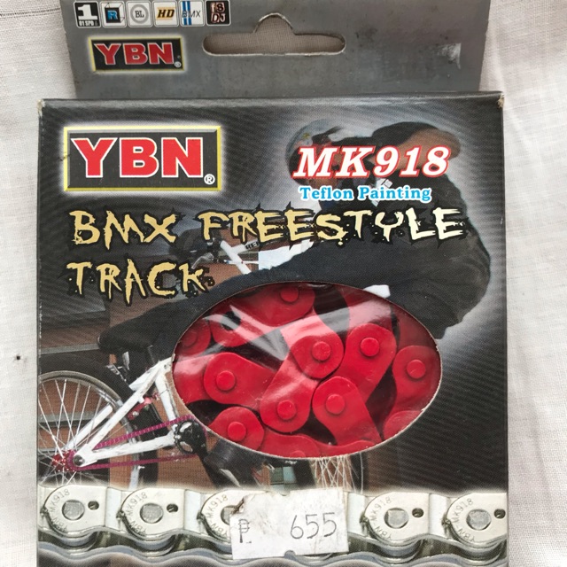 bmx chain size