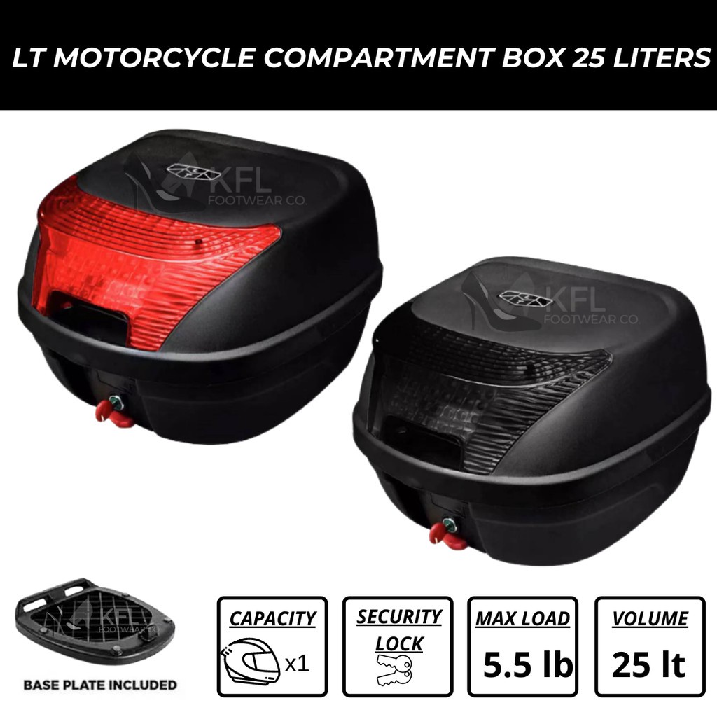 LT Motorcycle Compartment Box Compartment Motorcycle Helmet Box