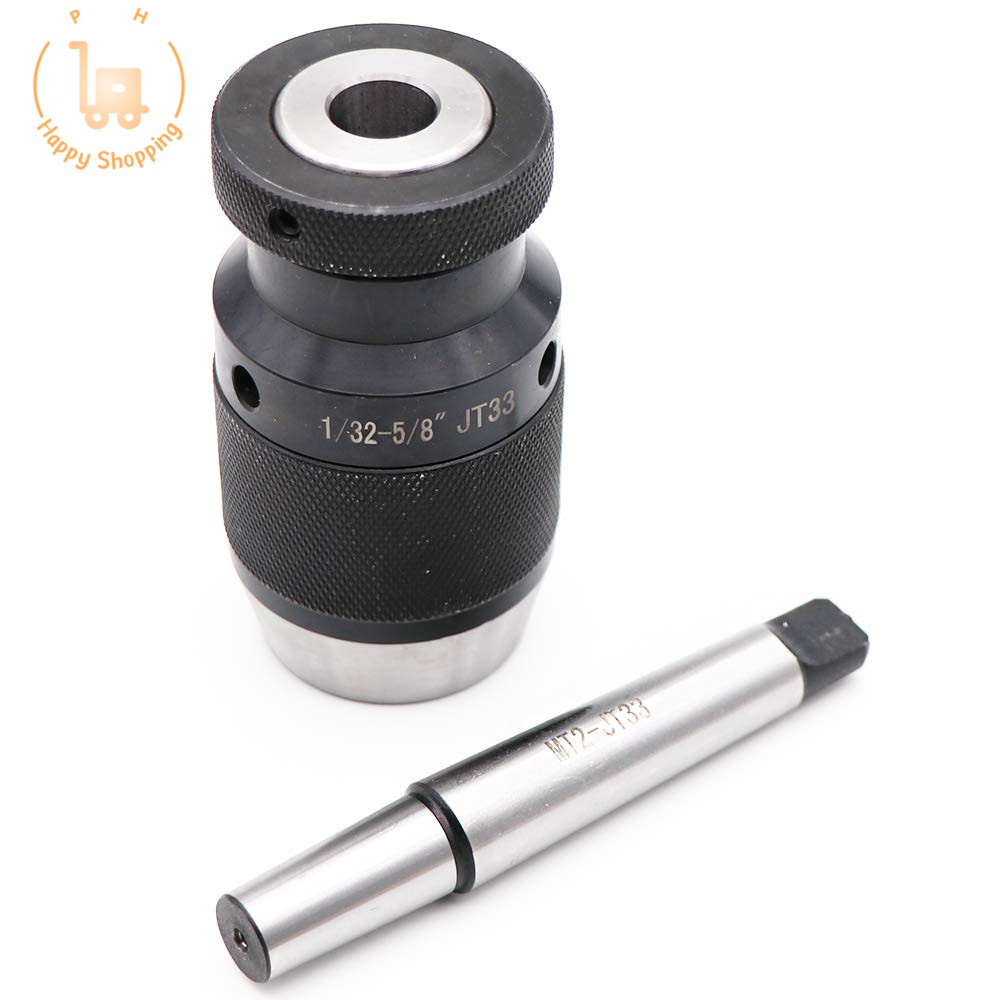1/32 inch 5/8 inch Super Heavy Duty Drill Press Chuck Keyless JT33